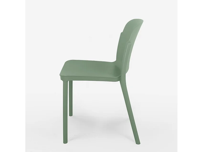 Chaise de cuisine salle à manger restaurant au design moderne Helene - Vert foncé