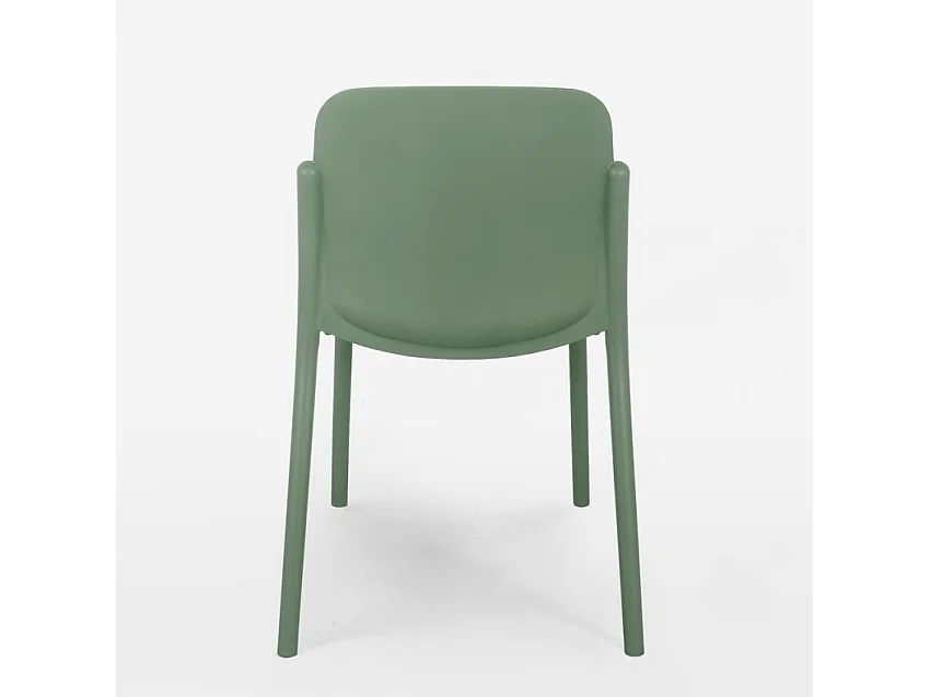 Chaise de cuisine salle à manger restaurant au design moderne Helene - Vert foncé