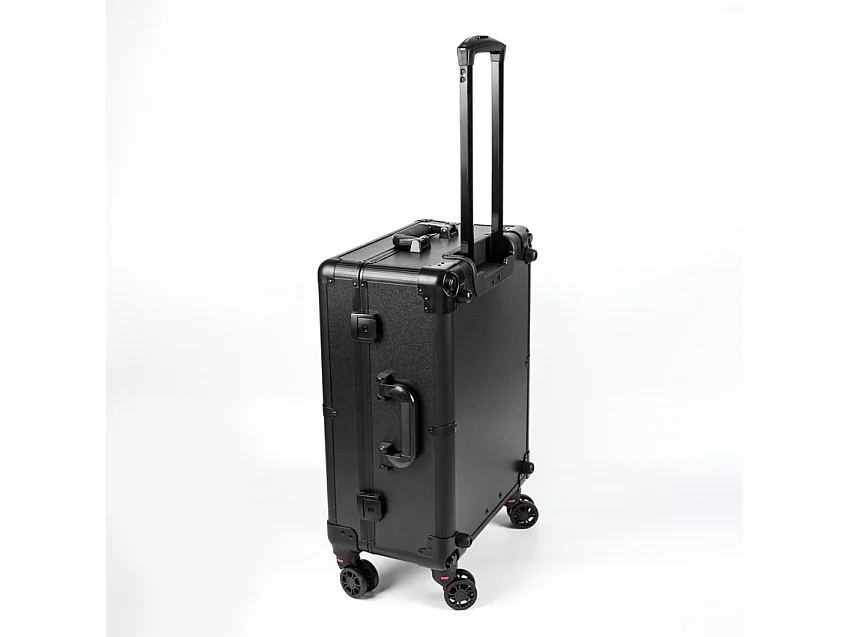 Schminkkoffer Trolley mit LED-Spiegel, Bluetooth-Lautsprecher Eva L