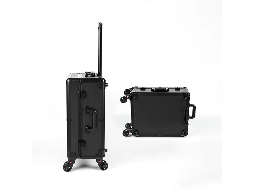 Schminkkoffer Trolley mit LED-Spiegel, Bluetooth-Lautsprecher Eva L