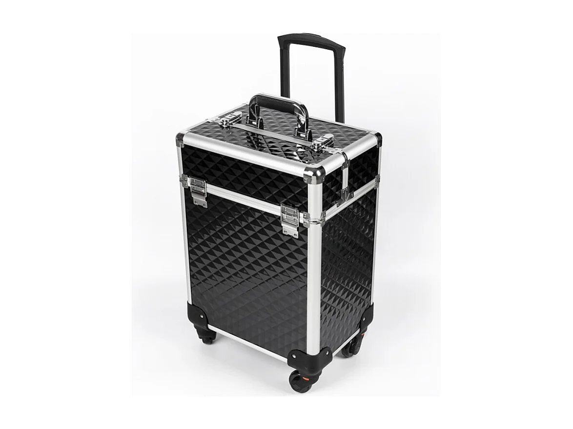 Professioneller Make-up-Koffer Kosmetiker:inn Trolley mit 4 Schubladen Betel