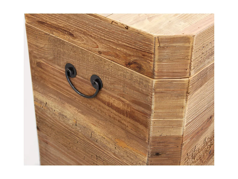 Baúl de almacenamiento de madera 52x48x55cm Irving
