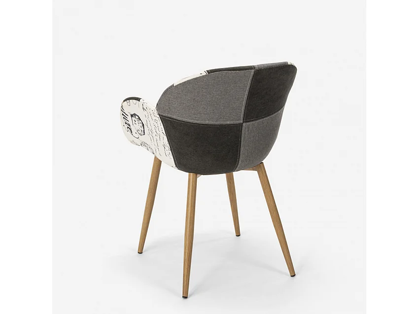 Patchwork Stuhl Sessel Wohnzimmer Küche Studio Finch - Patchwork 4