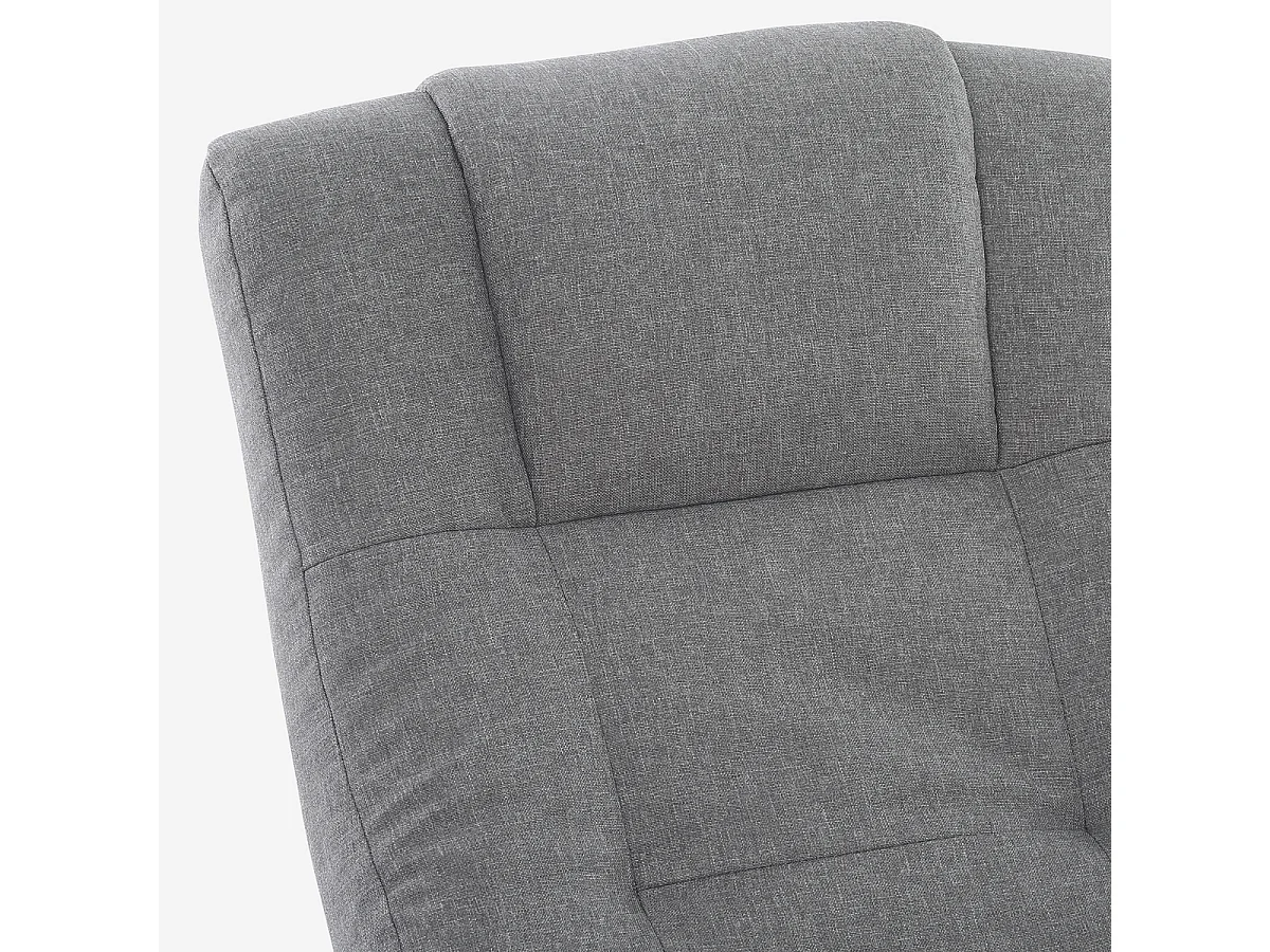 Sillón relax ergonómico con masaje, calor y reposapiés Nairo