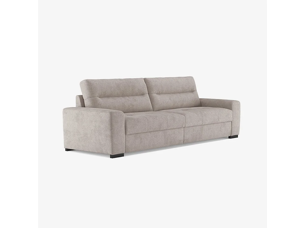 Ausziehbares modernes Schlafsofa 2-Sitzer 274x97cm Rali - Grau