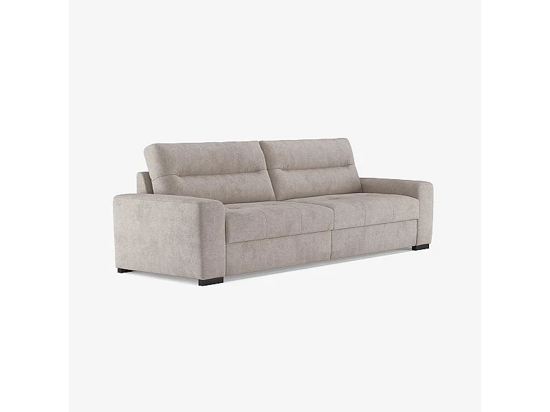Ausziehbares modernes Schlafsofa 2-Sitzer 274x97cm Rali - Grau