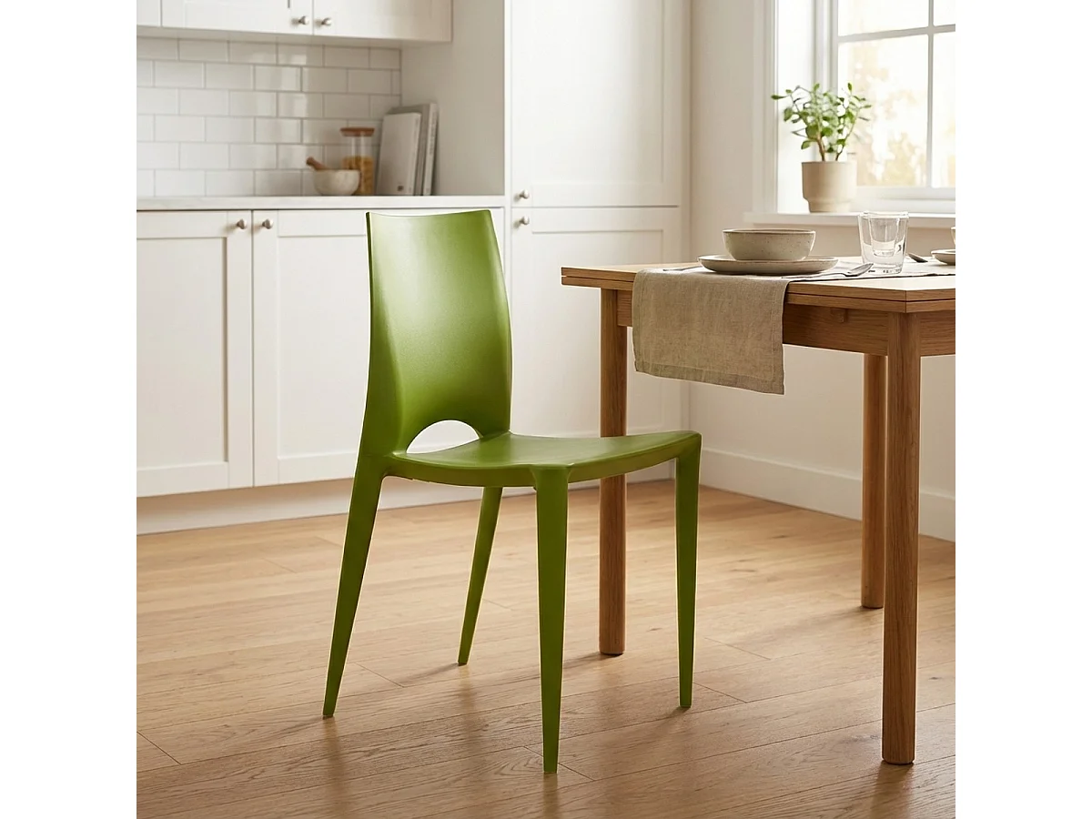 Esszimmerstuhl Esstischstuhl Bistrostuhl Bunt Design Color - Grün