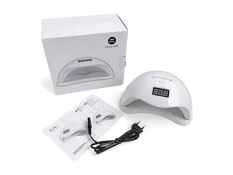 Lampada uv per unghie Led 48W portatile manicure pedicure Moon