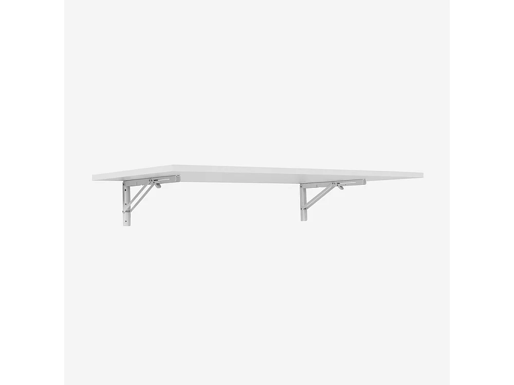 Mesa abatible de pared cocina escritorio plegable 120x60cm Jeremy - Blanco