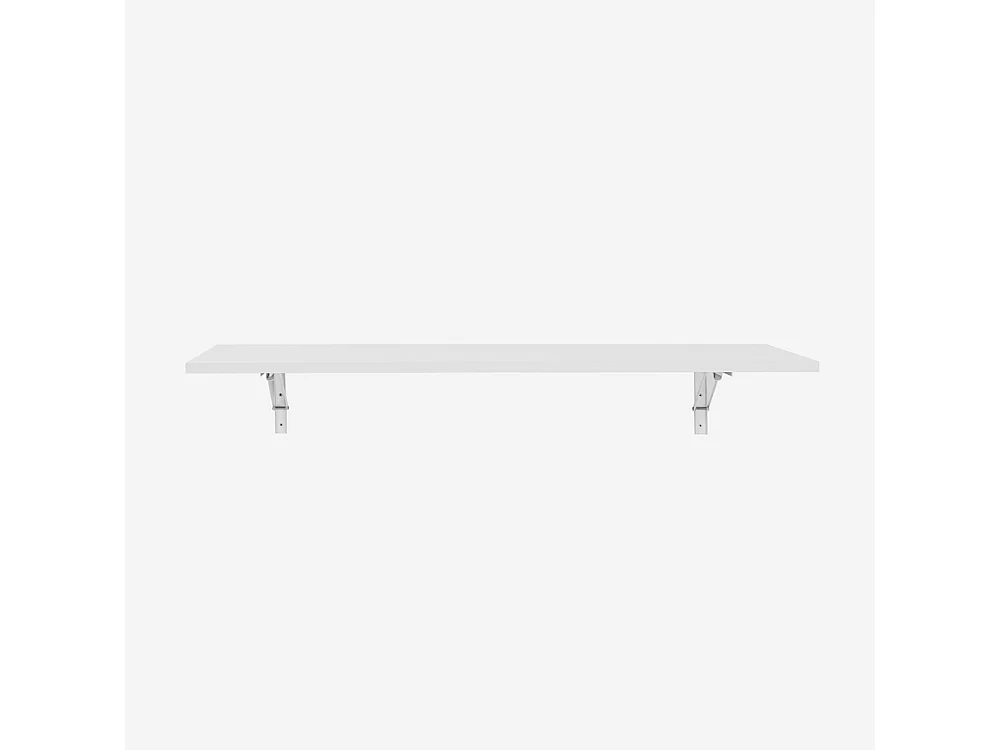Mesa abatible de pared cocina escritorio plegable 120x60cm Jeremy - Blanco