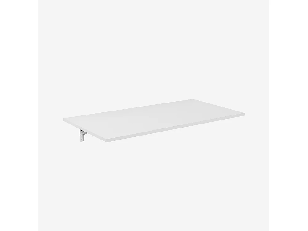 Mesa abatible de pared cocina escritorio plegable 120x60cm Jeremy - Blanco