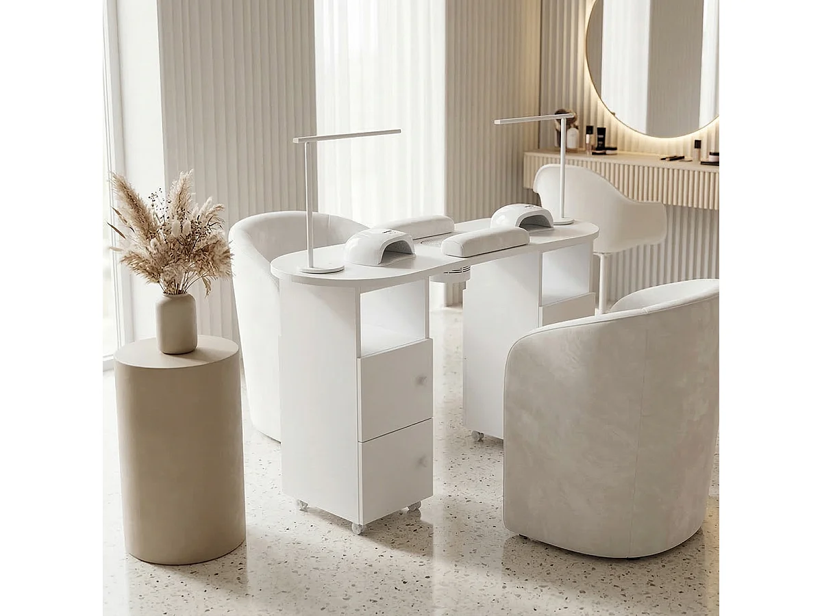 Mesa para manicura y reconstrucción de uñas con ventilador Sharpie