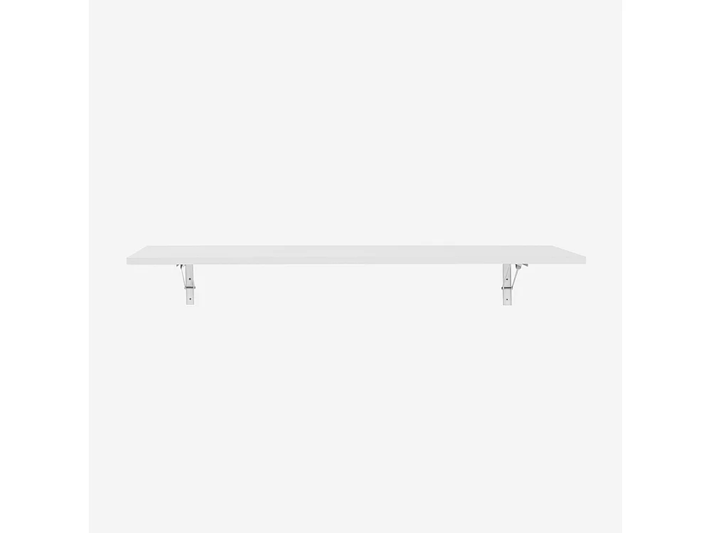 Wandschreibtisch klappbar 140x80cm Jeremy XL - Weiß