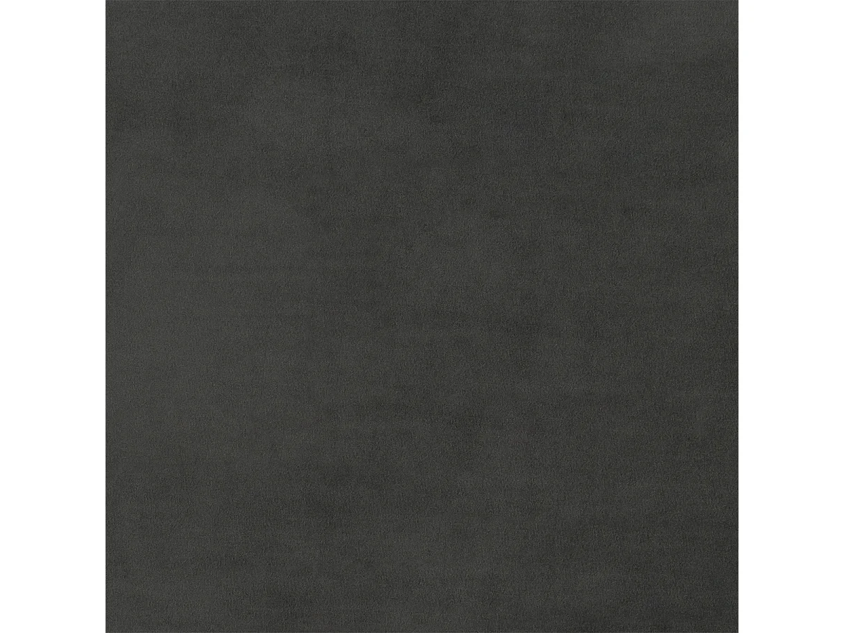 Sofá moderno de 3 plazas en terciopelo estilo capitoné Buran - Antracita