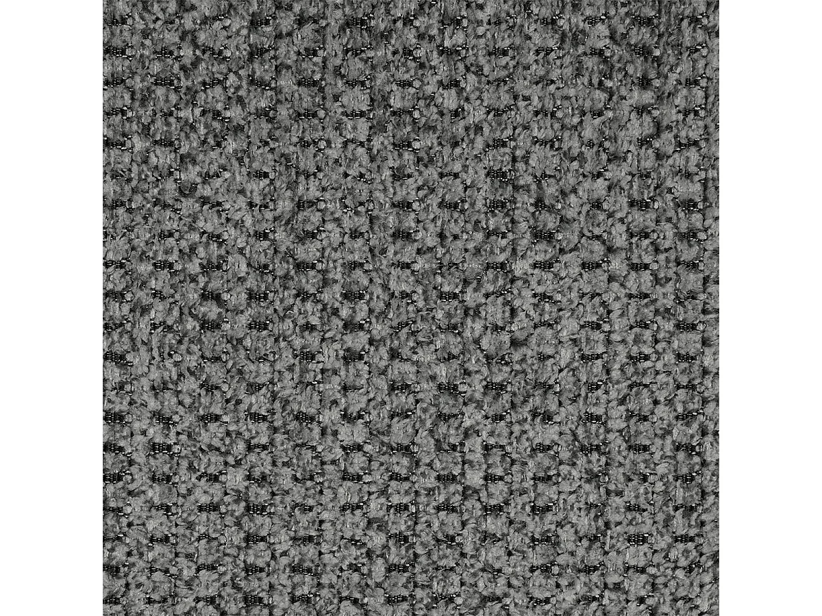 3-Sitzer Ecksofa mit rechter Ottomane und verstellbarer Kopfstütze Hiala - Grau