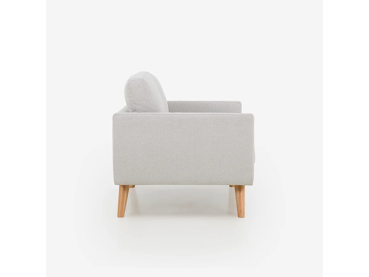 Sofa Design modern skandinavisch 2-Sitzer Marek - Beige