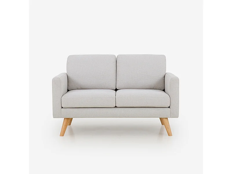 Sofa Design modern skandinavisch 2-Sitzer Marek - Beige