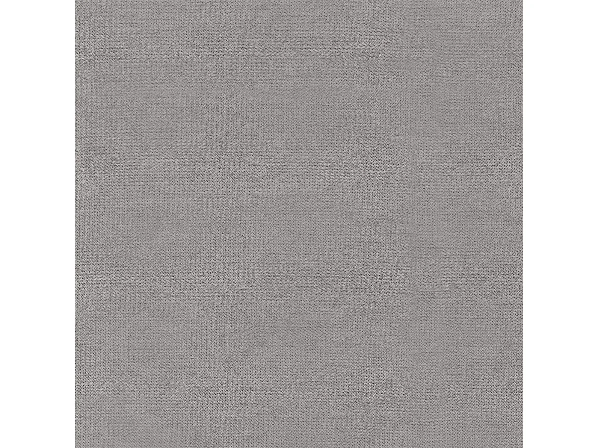 Divano angolare moderno 3 posti con penisola destra e pouf Vilo - Grigio Scuro