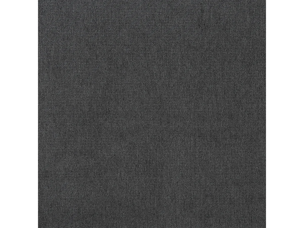 Moderner 3-Sitzer Ecksofa aus Stoff mit linker Ottomane Mello - Dunkel Grau