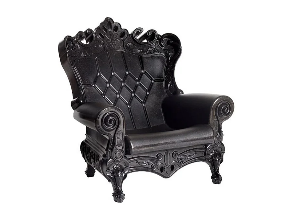 Sillón trono diseño moderno interior exterior Slide Queen Loves Nature - Multicolor 4