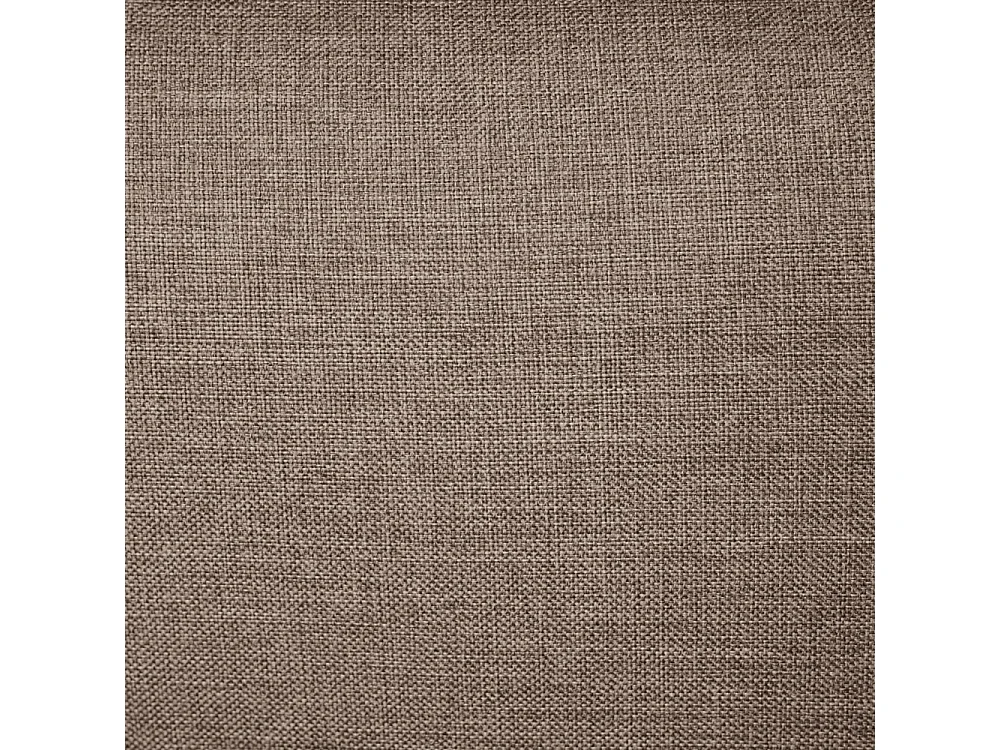 Hocker quadratisch modern aus Leinen 85x85cm Fora P - Beige