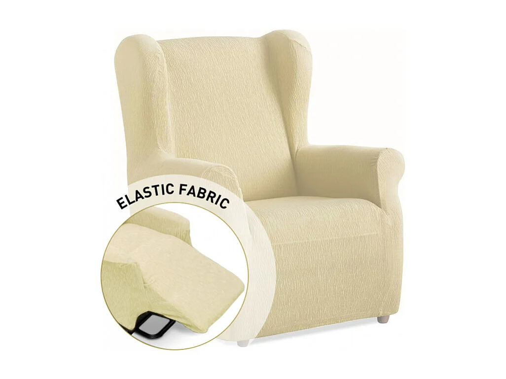 Universeller Sesselbezug aus Stretchgewebe Cuerta - Beige