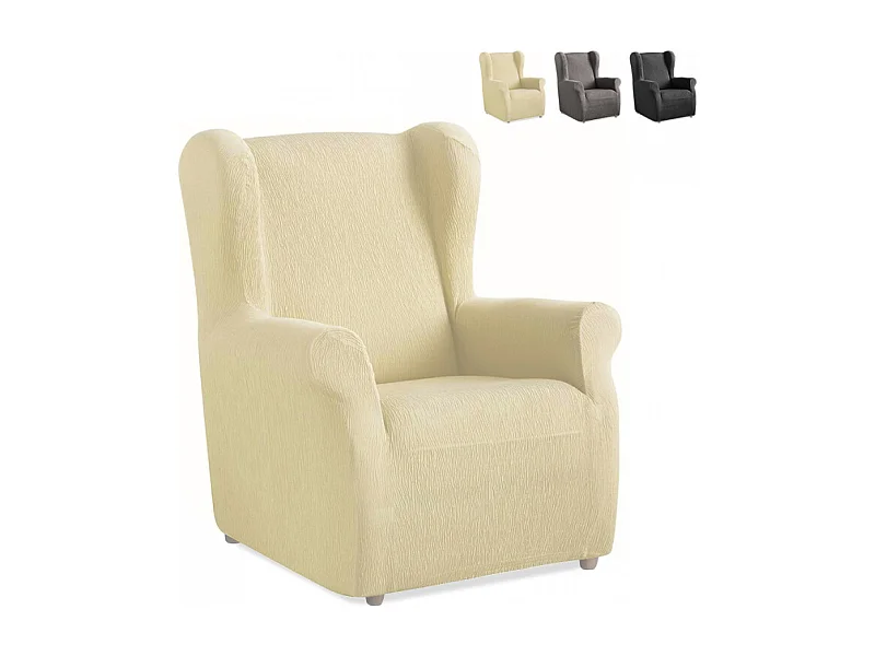 Universeller Sesselbezug aus Stretchgewebe Cuerta - Beige