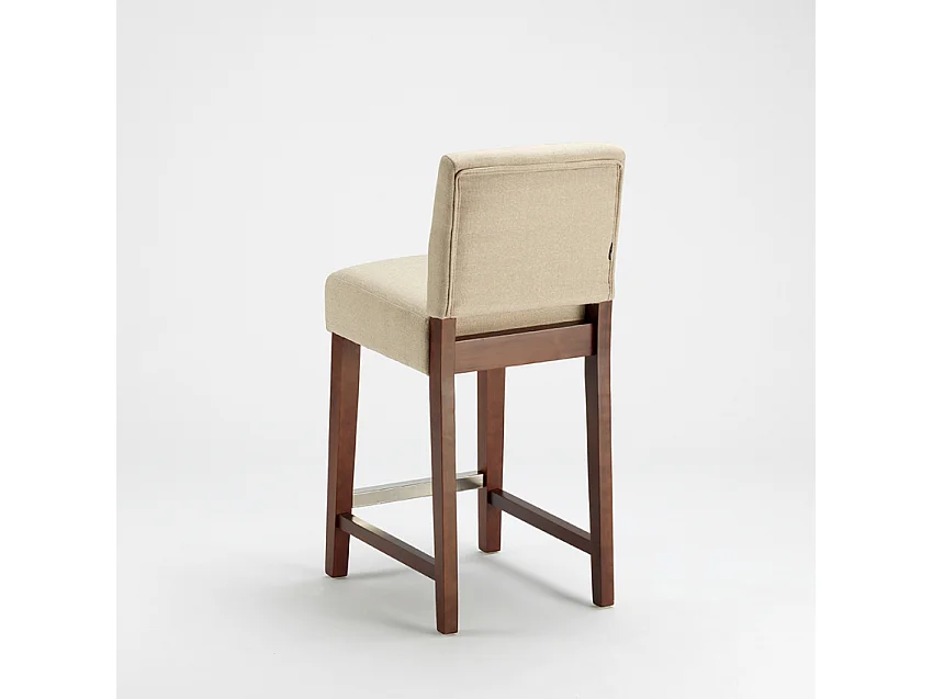 Tabouret haut en bois style Henriksdal pour bars et cuisines Comfort - Beige