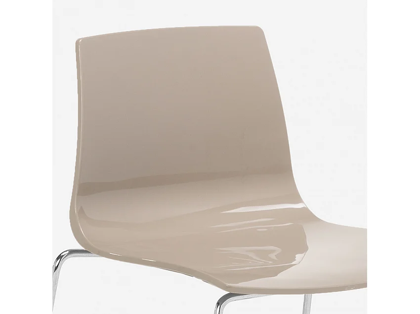 Grand Soleil tabouret design moderne de bar et cuisine 64 cm Mini Imola - Beige