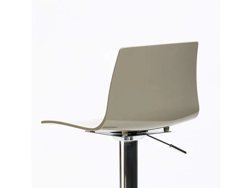 Küchenhocker Barhocker Verchromt Höhenverstellbar Grand Soleil Imola - Beige