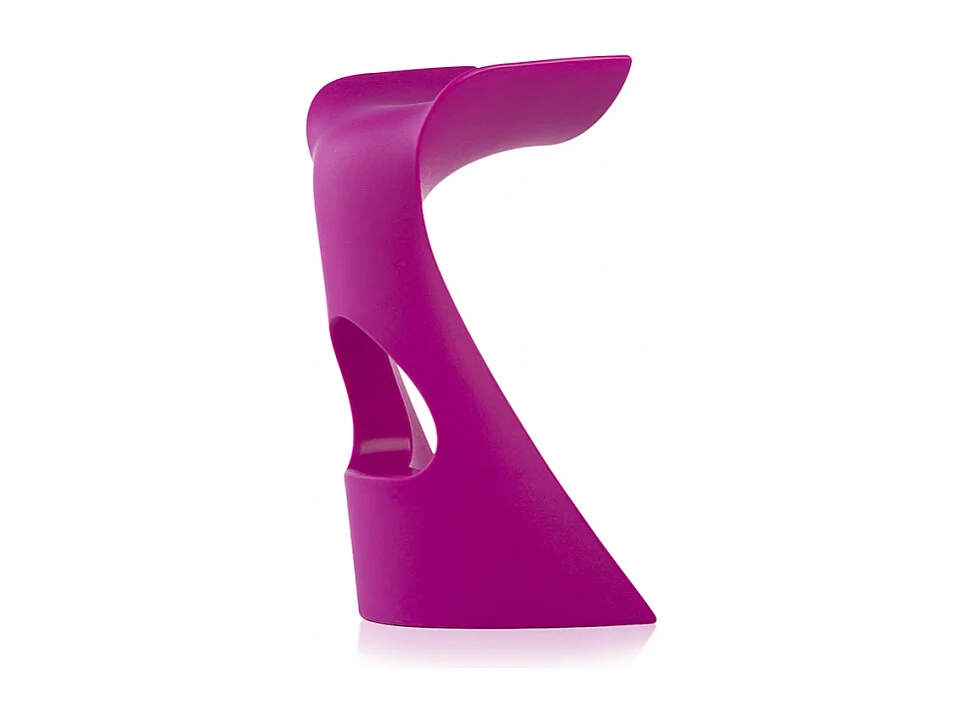 Taburete de diseño moderno para bares y discotecas Slide Koncord - Fucsia
