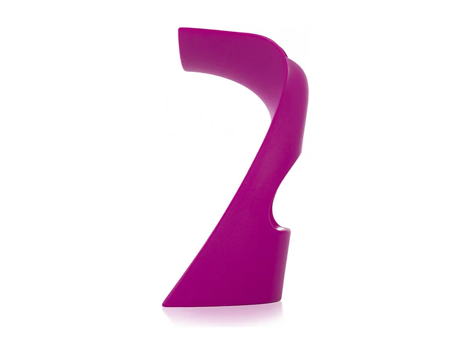 Taburete de diseño moderno para bares y discotecas Slide Koncord - Fucsia
