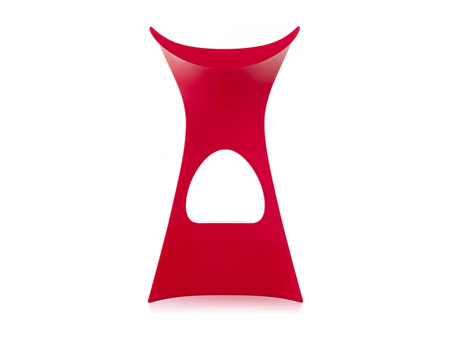 Taburete de diseño moderno para bares y discotecas Slide Koncord - Rojo