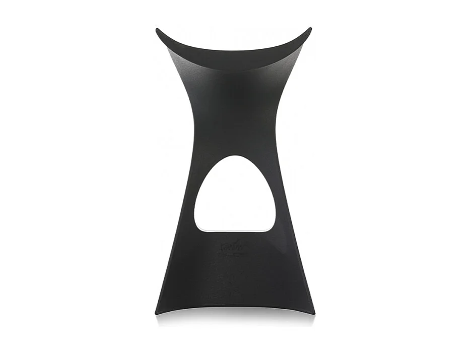 Taburete de diseño moderno para bares y discotecas Slide Koncord - Negro
