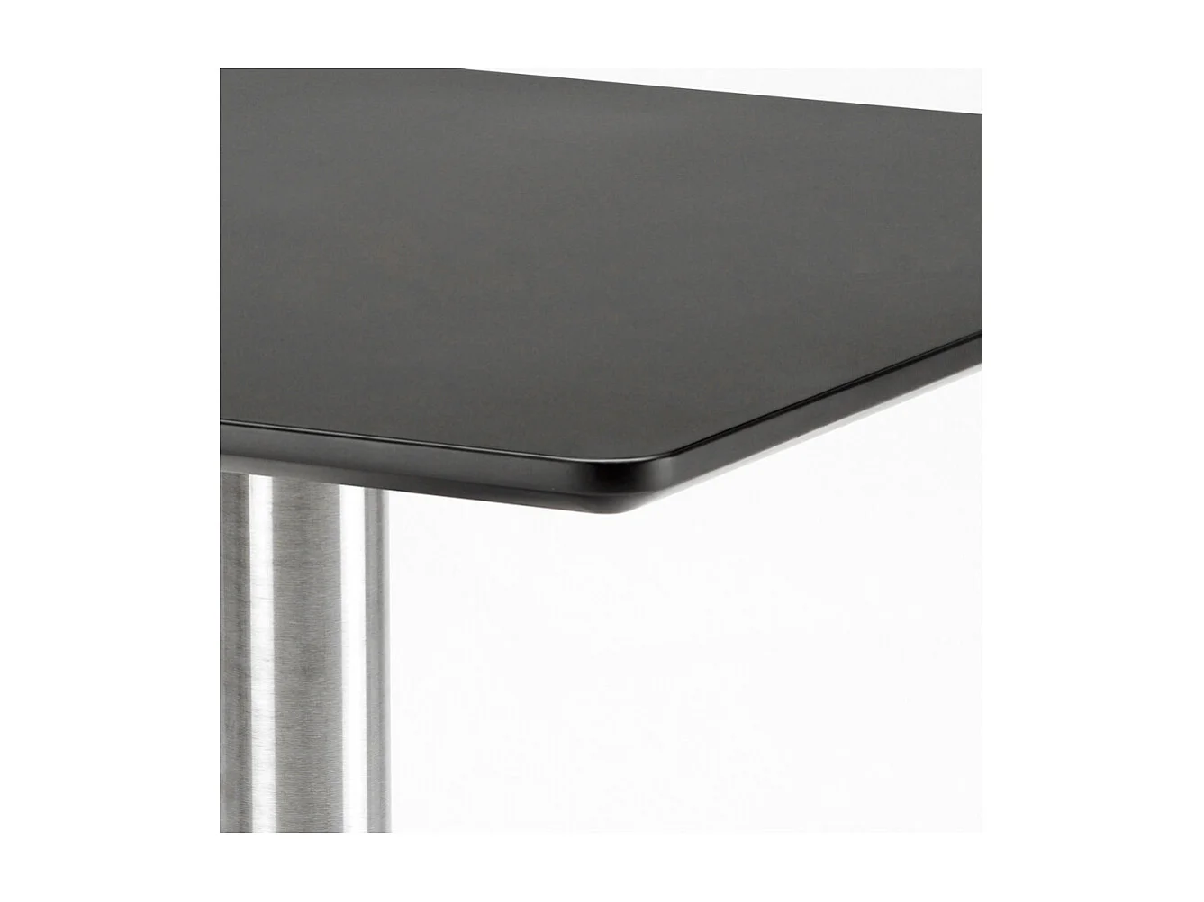 juego 2 sillas mesa 70 x 70 cm horeca bar restaurante starter silver - Blanco