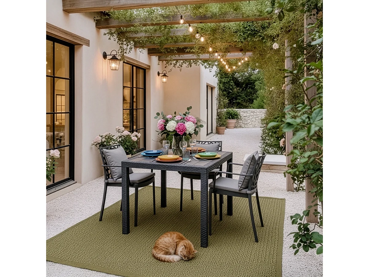 Stock 23 sillas de bar de jardín para exterior con reposabrazos Matrix Armchair Bica - Negro