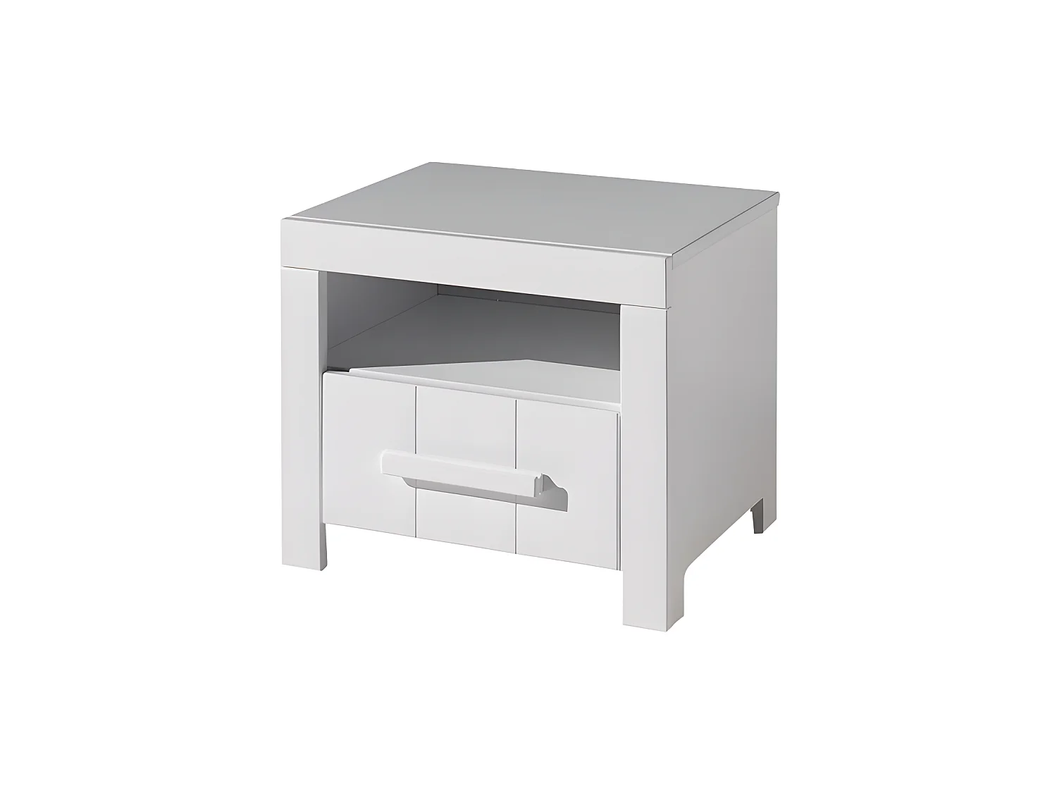 Chambre Complète Enfant 6P "Erik II" Blanc