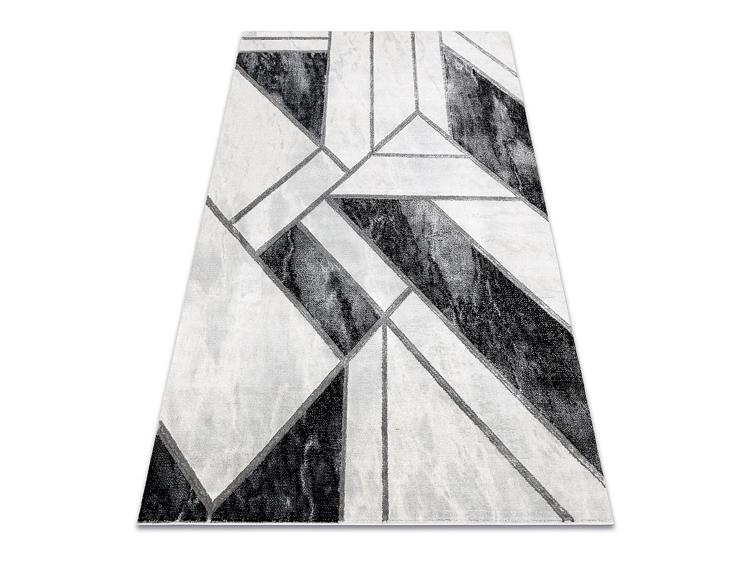 Tapijt EMERALD exclusief 81953 glamour, stijlvol marmer, geometrisch z 180x270 cm