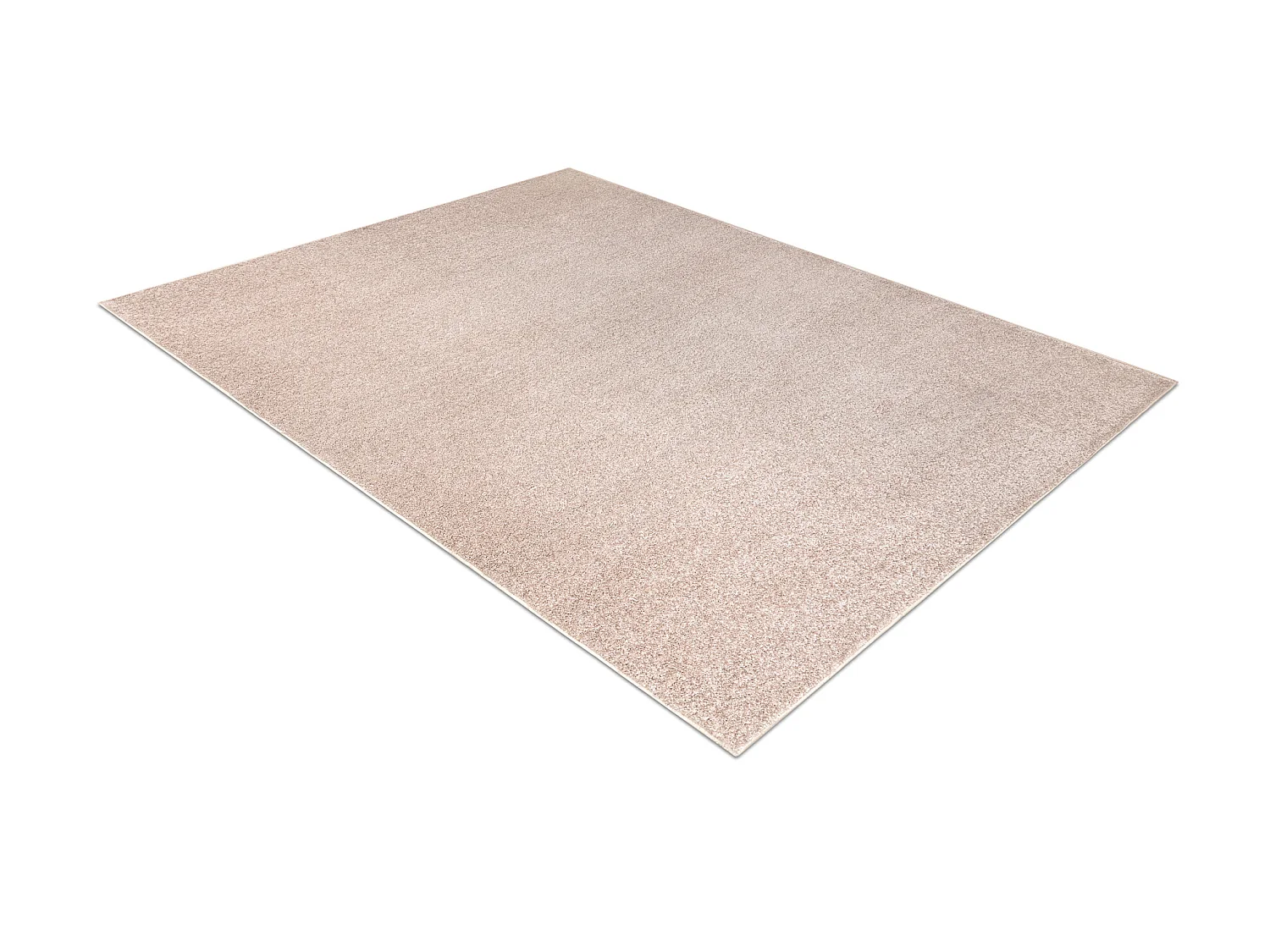 TAPIJT - Vloerbekleding INDUS beige 34, glad, melange 200x200 cm