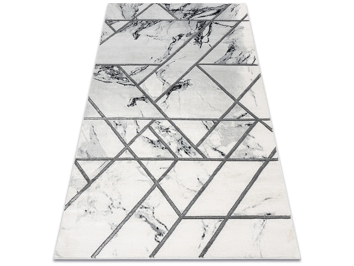 Tapis EMERALD exclusif 0085 glamour, élégant marbre, géométrique b 180x270 cm