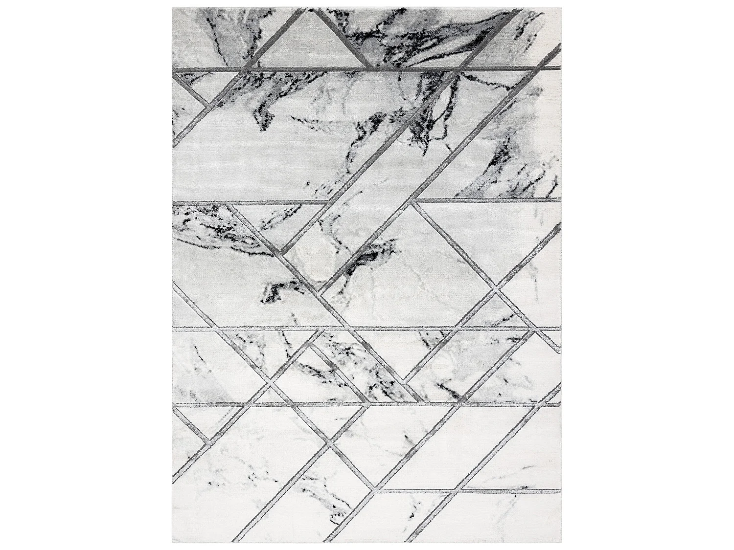 Tapis EMERALD exclusif 0085 glamour, élégant marbre, géométrique b 180x270 cm
