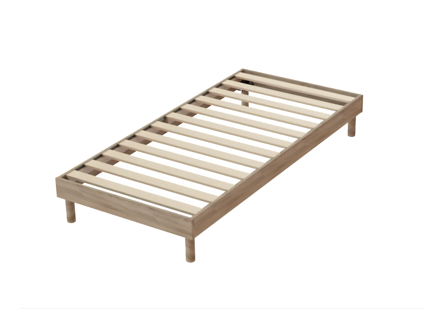 Sommier à lattes Easy Kit 90x190cm Chêne Clair