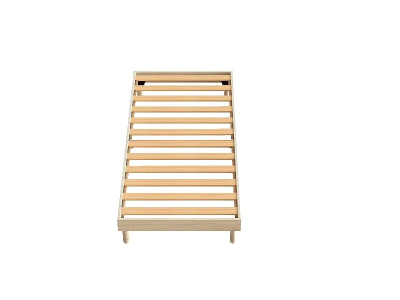 Sommier à lattes Easy Kit 90x190cm Chêne Clair