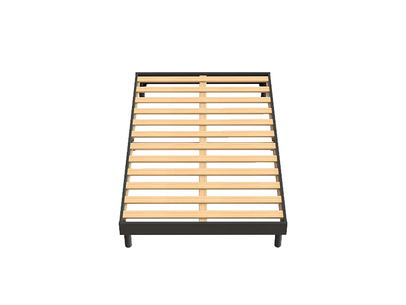 Sommier à lattes Easy Kit 160x200 Anthracite