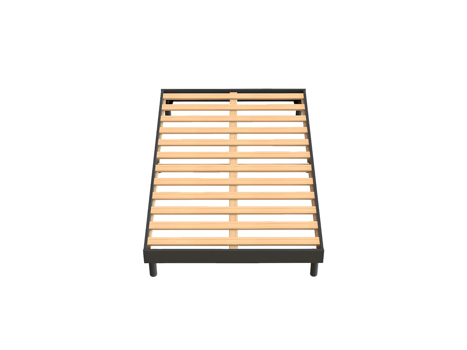 Sommier à lattes Easy Kit 140x190cm Anthracite