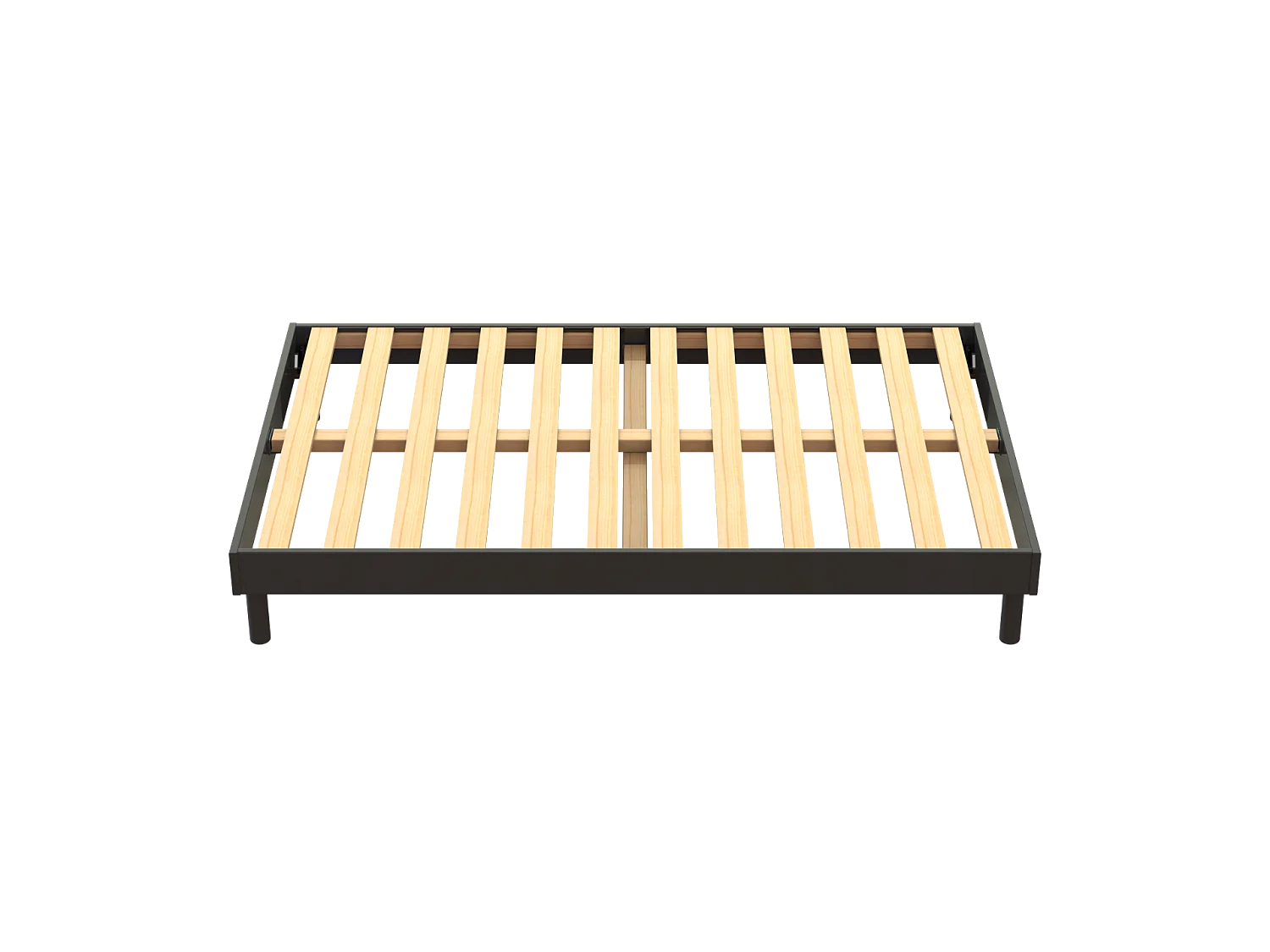 Sommier à lattes Easy Kit 140x190cm Anthracite