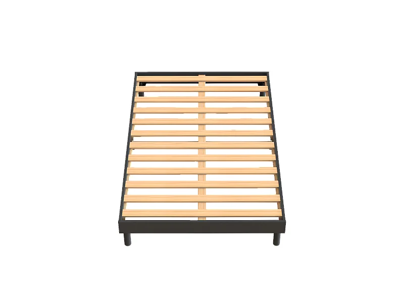 Sommier à lattes Easy Kit 140x190cm Anthracite