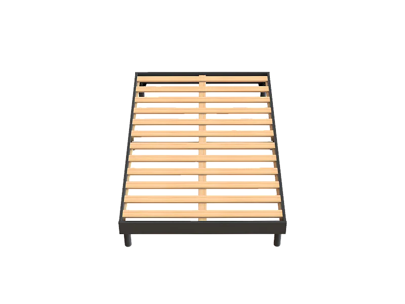 Sommier à lattes Easy Kit 140x190cm Anthracite