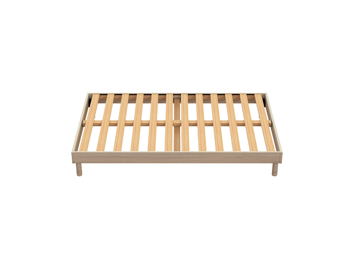 Sommier à lattes Easy Kit 160x200 Chêne Clair