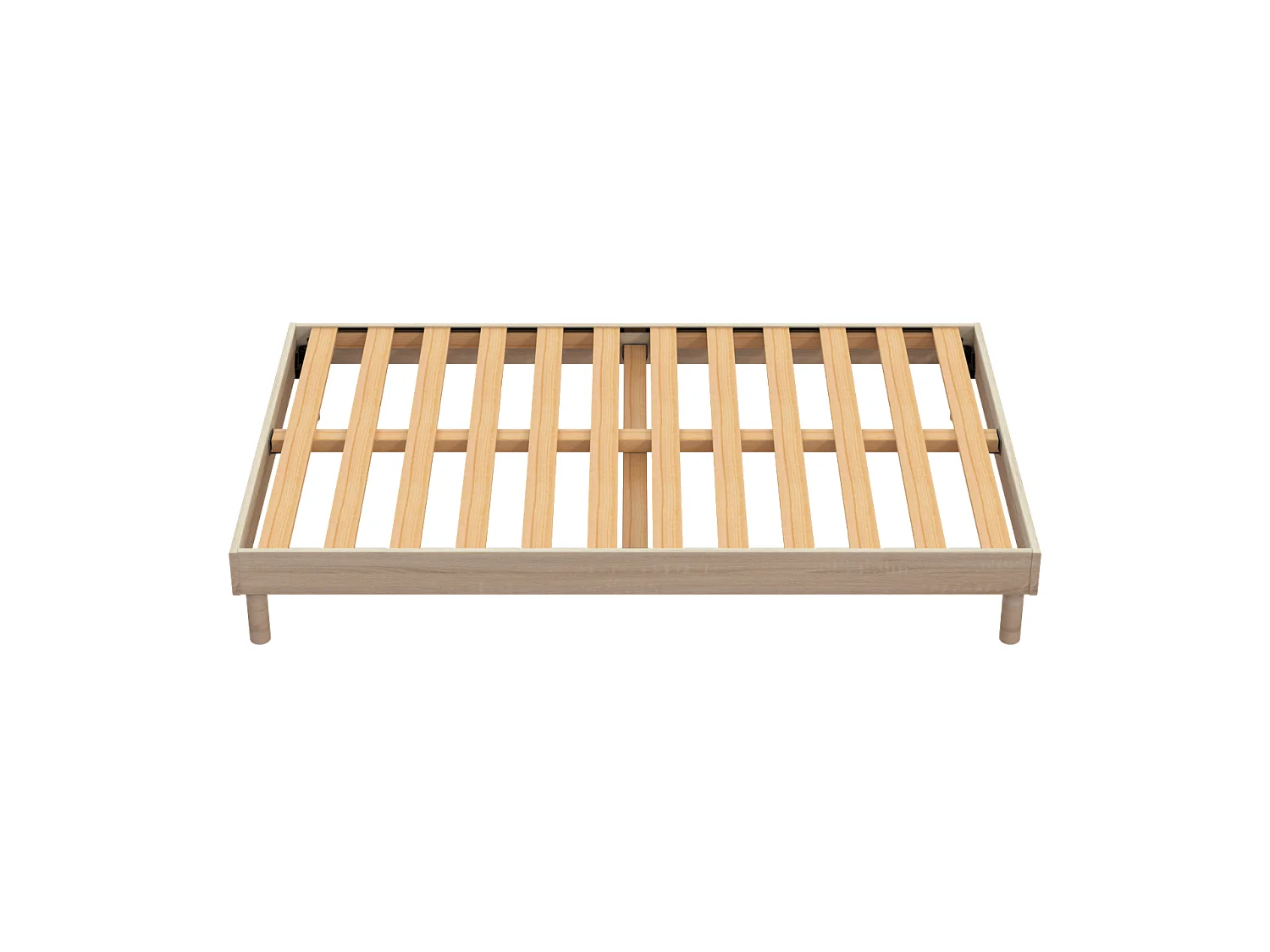 Sommier à lattes Easy Kit 160x200 Chêne Clair